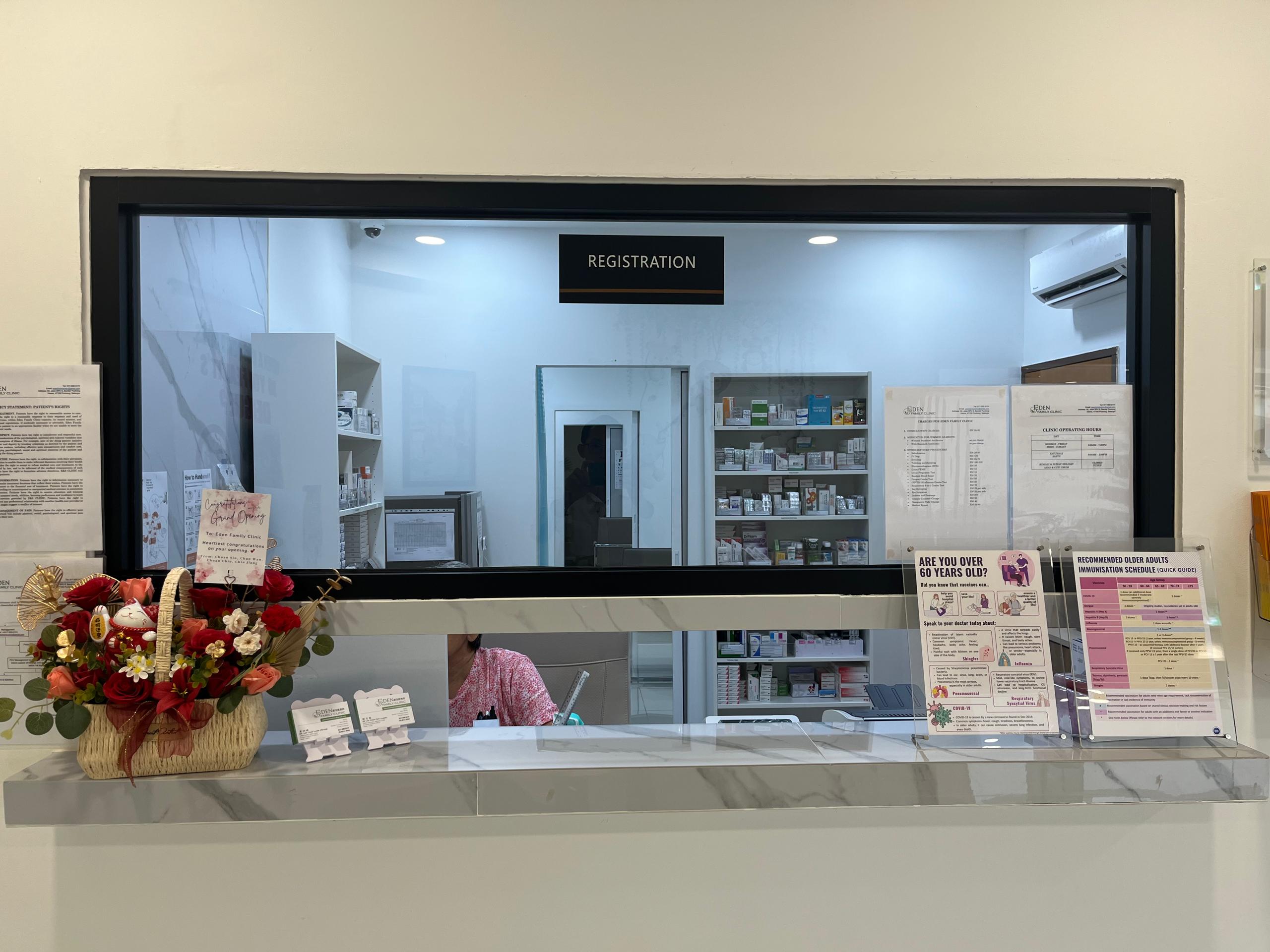 Registration and Dispensary